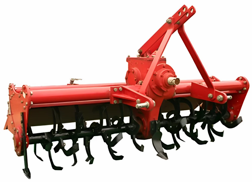 7 Feet Agriculture Multispeed Tractor Rotavator - Image 3